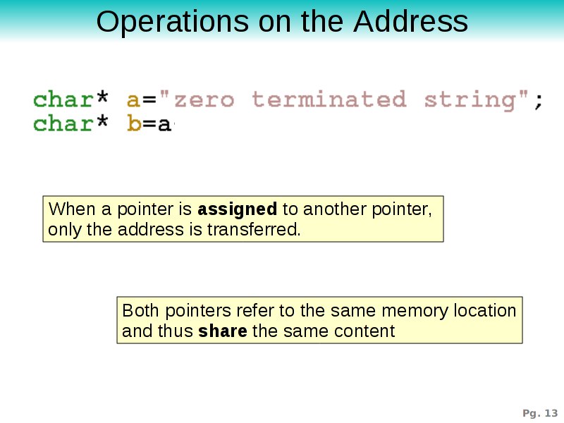C Program Copy One String Another Using Pointers