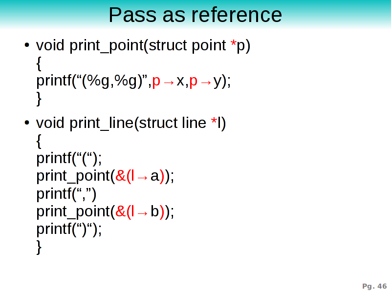 Verwendung Von Zeigern In C Programmen / Using Pointers In C Programs