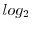 $log_{2}$